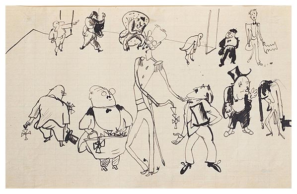 Personnages from Pascin's Circle